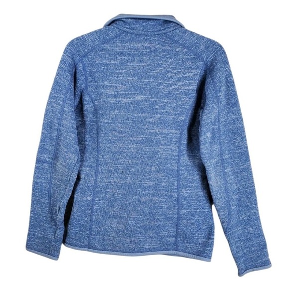 Patagonia Better Sweater Jacket Ws S Blue Heathered Zip Up Fleece Outdoor Hiking - Picture 5 of 12